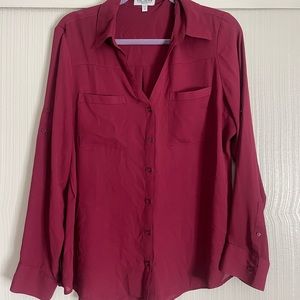 Long sleeve, business casual blouse